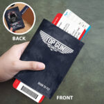 Top Gun 40th Anniversary 2026 Leather Passport Cover – TANTN22907
