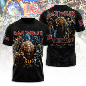 Iron Maiden 50th Anniversary 3D Apparel - TANTN22910