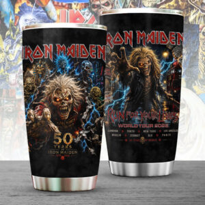 Iron Maiden 50th Anniversary Tumbler Cup - TANTN22911