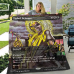 Iron Maiden Quilt Blanket – TANTN22915