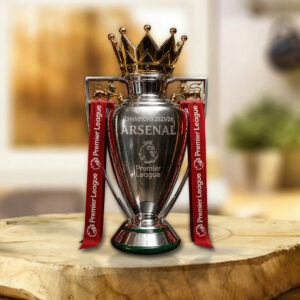 Arsenal FC Premier League Champions 25/26 Custom Shape Acrylic Plaque - TANTN23003