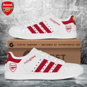 Arsenal FC Premier League Champions 25/26 Custom SS Shoes - TANTN23073
