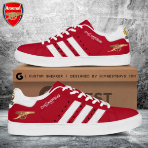 Arsenal FC Premier League Champions 25/26 Custom SS Shoes - TANTN23074