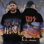 KISS Destroyer 50th Anniversary 3D Windbreaker Jacket – TANTN23089