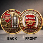 Arsenal FC Premier League Champions 25/26 Commemorative Coin – TANTN23114