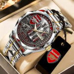 Arsenal FC Premier League Champions 25/26 Alloy Luxury Quartz Watch – TANTN23116