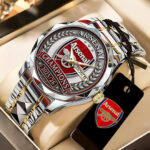 Arsenal FC Premier League Champions 25/26 Alloy Luxury Quartz Watch – TANTN23117