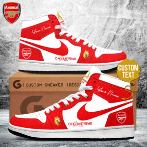Personalized Arsenal FC Premier League Champions 25/26 AJ1 Sneaker - TANTN23122