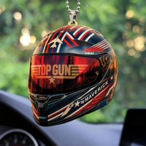 Top Gun 40th Anniversary Custom shape 2-sided Acrylic Car Ornament - TANTN23136