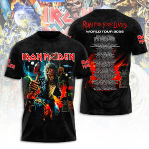Iron Maiden Tour 2026 3D Apparel - TANTN23152