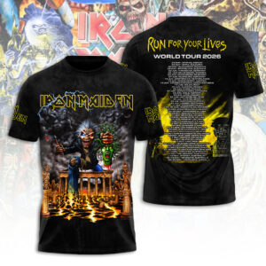Iron Maiden Tour 2026 3D Apparel - TANTN23153
