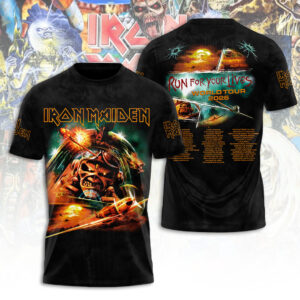 Iron Maiden Tour 2026 3D Apparel - TANTN23154