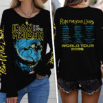 Iron Maiden Tour 2026 Round Neck Raglan Sleeve Sweatshirt – TANTN23155
