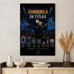 Manchester City x Pep Guardiola Rectangle Canvas With Inner Frame – TANTN23180