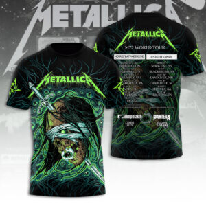 Metallica Tour 2026 3D Apparel - TANTN23239