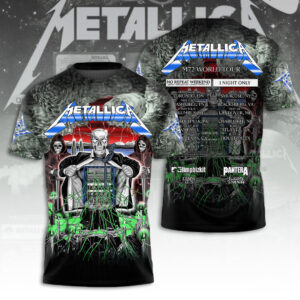 Metallica Tour 2026 3D Apparel - TANTN23240