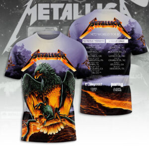Metallica Tour 2026 3D Apparel - TANTN23241