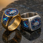 Star Wars 50th Anniversary 3D Engraved Ring – TANTN23242