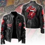 The Rolling Stones Motorcycle Leather Jacket – TANTN22786