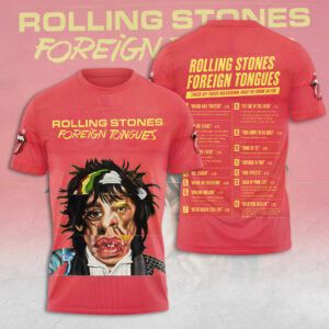 The Rolling Stones Foreign Tongues 3D Apparel - TANTN22827