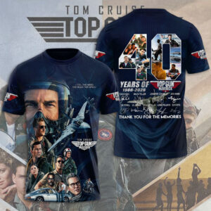 Top Gun 40th Anniversary 2026 3D Apparel - TMTHU6194