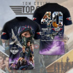 Top Gun 40th Anniversary 2026 3D Apparel – TMTHU6196