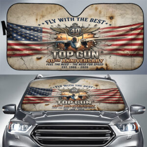 Top Gun 40th Anniversary 2026 Auto Sun Shade - TMTHU6228