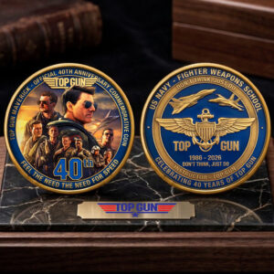 Top Gun 40th Anniversary 2026 Commemorative Coin - TMTHU5658