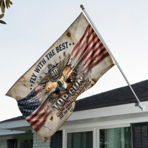 Top Gun 40th Anniversary 2026 3D Double-side House Flag - TMTHU6227