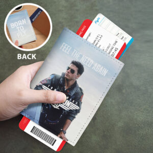 Top Gun 40th Anniversary 2026 Leather Passport Cover - TANTN22904
