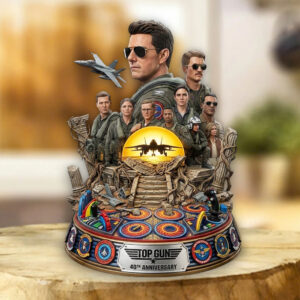 Top Gun 40th Anniversary Custom Shape Acrylic Plaque - TMTHU5572