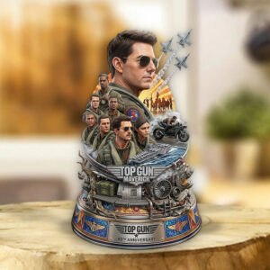 Top Gun 40th Anniversary Custom Shape Acrylic Plaque - TMTHU5571