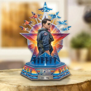Top Gun 40th Anniversary Custom Shape Acrylic Plaque - TMTHU5573