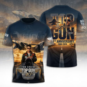 Top Gun 40th Anniversary 3D Apparel - TANTN23102