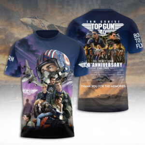 Top Gun 40th Anniversary 3D Apparel - TANTN23106