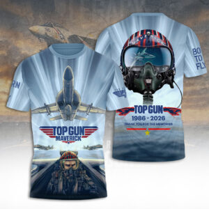 Top Gun 40th Anniversary 3D Apparel - TANTN23108