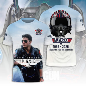 Top Gun 40th Anniversary 3D Apparel - TANTN23109