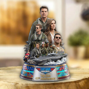 Top Gun 40th Anniversary Custom Shape Acrylic Plaque - TMTHU5940
