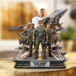 Top Gun 40th Anniversary Custom Shape Acrylic Plaque – TMTHU6213
