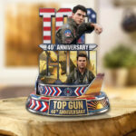 Top Gun 40th Anniversary Custom Shape Acrylic Plaque – TMTHU6215