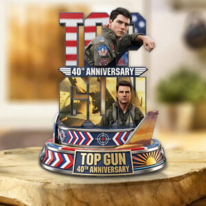 Top Gun 40th Anniversary Custom Shape Acrylic Plaque - TMTHU6215