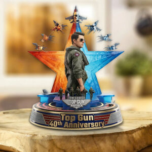 Top Gun 40th Anniversary Custom Shape Acrylic Plaque - TMTHU6216