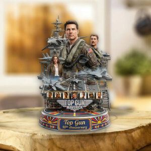 Top Gun 40th Anniversary Custom Shape Acrylic Plaque - TMTHU6220