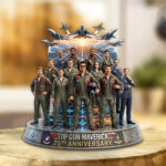 Top Gun 40th Anniversary Custom Shape Acrylic Plaque – TMTHU6249