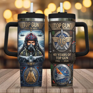 Top Gun 40th Anniversary 40oz Stanley Tumbler - TMTHU5905
