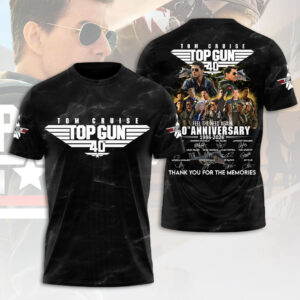 Top Gun 40th Anniversary 3D Apparel - HOATT17986