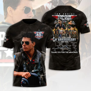 Top Gun 40th Anniversary 3D Apparel - HOATT17987