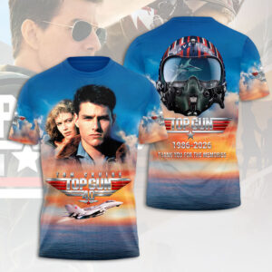Top Gun 40th Anniversary 3D Apparel - HOATT17990