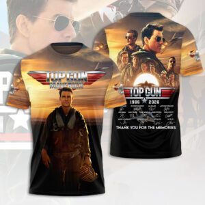 Top Gun 40th Anniversary 3D Apparel - HOATT18012
