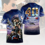 Top Gun 40th Anniversary 3D Apparel – HOATT18013